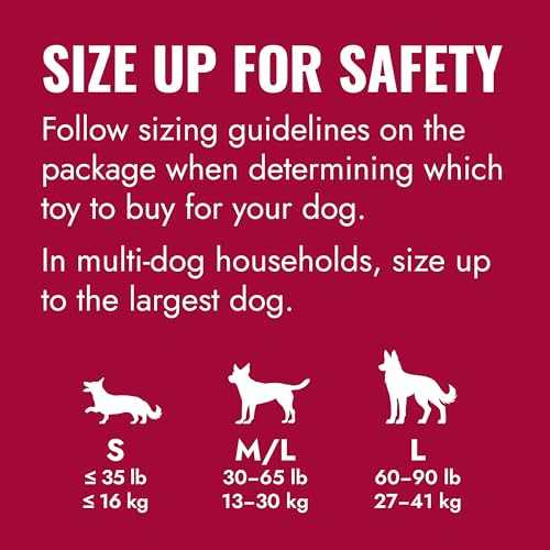 KONG Ball with Hole - Durable Dog Fetch Toy for Training, Interactive Playtime & More - Classic Natural Rubber Ball - Red - for Large/X-Large Dogs - size: Large