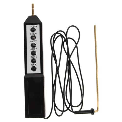 jojofuny Fence Voltage Tester USB Digital Volt for Farming Ranch Electric Fence Equipment