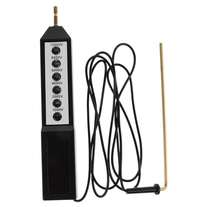 jojofuny Fence Voltage Tester USB Digital Volt for Farming Ranch Electric Fence Equipment