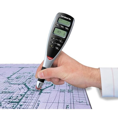 Calculated Industries Scale Master Pro 7.3-Inch Digital Plan Measure (6025) | 72 Built-in US Imperial and Metric Scales, 6 Custom Scales for Out-of-Scale Plans