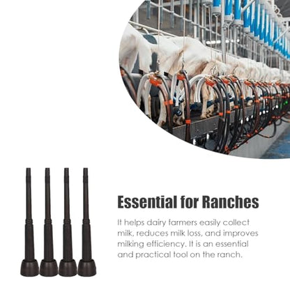 Milking Liner Rubber 4 Pcs, Rubber Inflation Liner for Cow (295) Milking Equipment for Cows - style: 295
