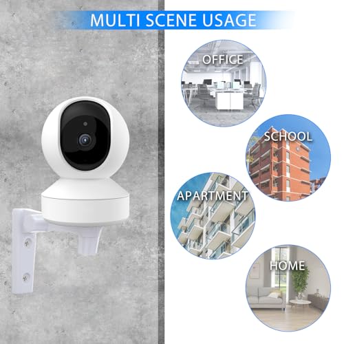 2 Pack Wall Mount Compatible with Reolink E1 Pro/ E1,180° Adjustable Camera Wall Mount Bracket Indoor and Outdoor Security Camera Mounting Bracket with Mounting Plate