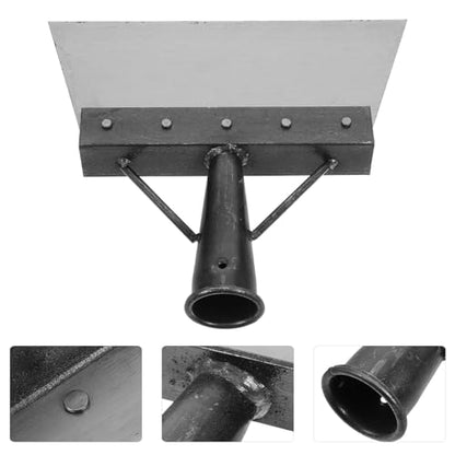 Balacoo Multifunctional Farm Dung Shovel and Metal Scraper for Poultry Cleaning, Yard Ice Removal Tool, Garden Maintenance Hand Shovel for Landscaping and Outdoor Use