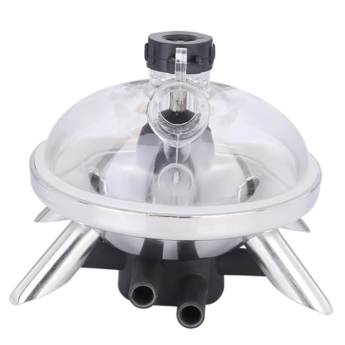 Milking Claw, 240cc Farm Cow Sheep Milking Claw Milk Collector Tool Milking Machine Accessories with Stainless Steel Base
