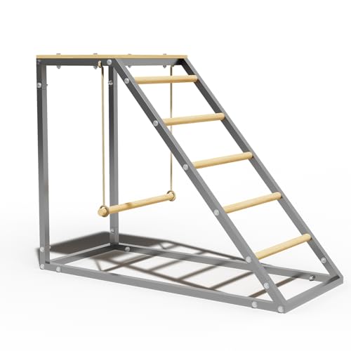 TrailBlaze 90x40x70CM Heavy-Duty Chicken Perch & Ladder – Durable Weatherproof Roosting Bars, Non-Slip, Easy-Clean Design, Promotes Activity for Poultry, Ducks, Geese, Pigeons, Farm Accessory - size: 37.6" L x 15.7" W x 27.5" H