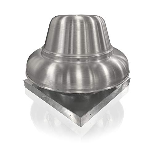 CAPTIVE-AIRE Direct Drive Centrifugal Downblast Roof Mounted Exhaust Fan with Speed Control- 24.75" Fan Base, 0.75 HP 115 Volt Single Phase Motor (DR-85HFA) - size: DR-85HFA.