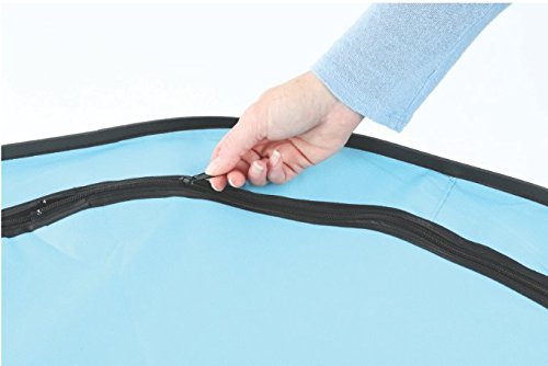 Pet Portable Foldable Play Pen Exercise Kennel Dogs Cats Indoor/outdoor tent for small medium large pets Animal Playpen with Pop up mesh cover great for travel LARGE,BLUE/GREEN - style: Large