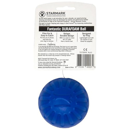 Starmark Fantastic DuraFoam Ball Tough Dog Toy, Color Varies Medium - size: Medium