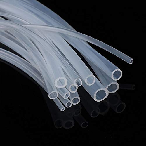1/2" ID Silicone Tubing, Food Grade 1/2" ID x 5/8" OD 32.8 Feet Length Pure Silicone Hoses High Temp for Home Brewing Winemaking - size: 1/2"ID x 5/8"OD, style: 32.8 Feet Length