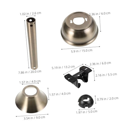 Ceiling Fan Bracket Kit Universal Mounting Bracket for Living Room Ceiling Fan Easy Installation Metal Construction
