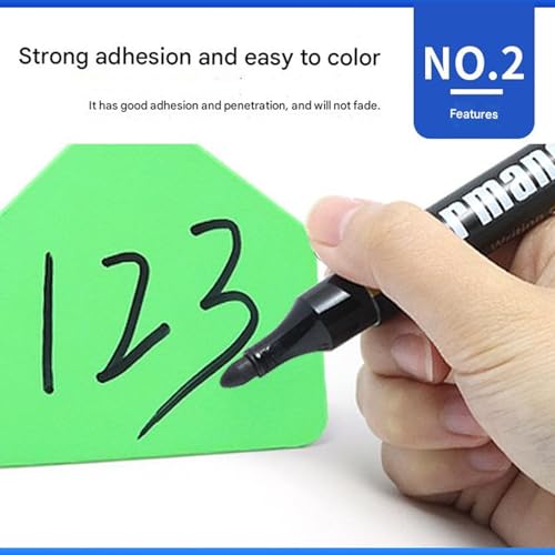 Animal Marker with Clear Writing for Rainy Management Weatherproofed Marker Pen