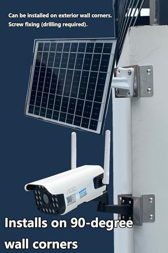 Stainless Steel Surveillance Camera Mounting Bracket, Pole Bracket, Camera Housing Bracket, No Drilling Required, Adjustable, Easy Installation, Surveillance Camera, Cylindrical Bracket (201-1) - color: 201-1