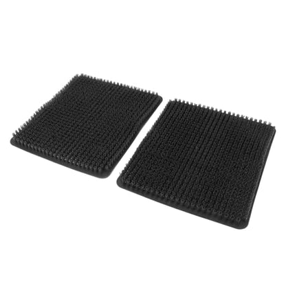 Aramox 6 Pack Washable Chicken Nesting Pads, Breathable Reusable Nesting Box Liners for Laying Hens, with PE Material for Chicken Coop Poultry Boxes (Black) - color: Black