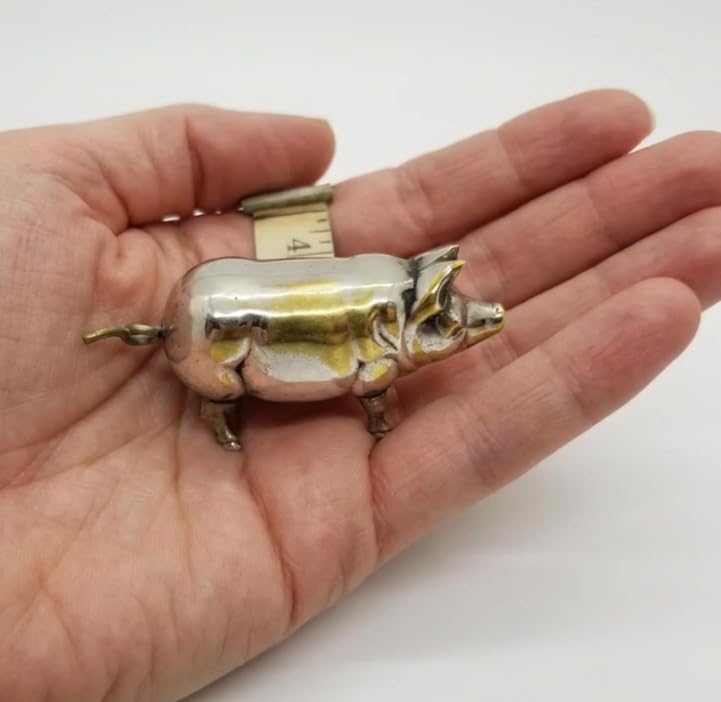 Antique Style Pig mini Tape Measure