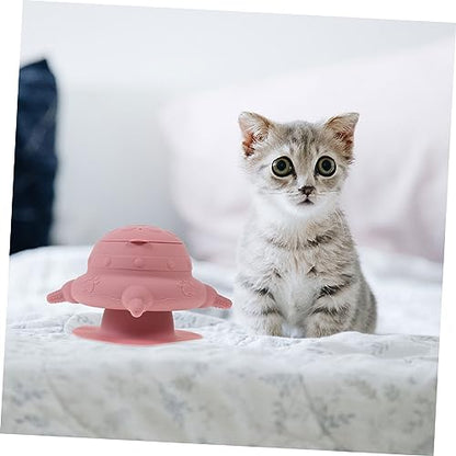 POPETPOP Puppy Milk Station with Pacifiers Silicone Nursing Bowl for Multiple Pets Durable Rabbit and Puppy Feeder Easy to Use Indoor Feeding