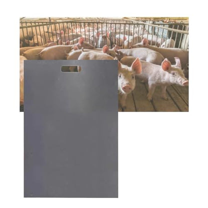 Wall Mount Pig Pen Gate, PVC Secure Livestock Enclosure Door, Pig Farm Escape Fence for Backyard Animal Safety(70x60cm) - size: 70x60cm