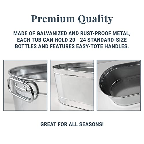 Let's Make Memories Personalized Backyard Bar Beverage Tub With Stand - Custom Beverage Tub - 20¾"Lx11¾"Wx7"H - 25"H Stand - 5.5 Gallons - color: Message & Year, size: With Stand