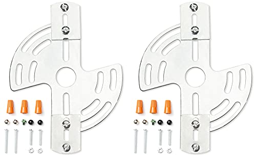 Qc Lighting Adjustable Crossbar with Screws and Nuts, Multifunctional Ceiling Light Bracket Light Fixture Crossbar Plate for Mount Wall Light, Close to Ceiling Light, Chandelier - size: Butterfly