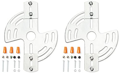 Qc Lighting Adjustable Crossbar with Screws and Nuts, Multifunctional Ceiling Light Bracket Light Fixture Crossbar Plate for Mount Wall Light, Close to Ceiling Light, Chandelier - size: Butterfly