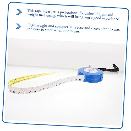 POPETPOP Animal Weight Tape Measure for Livestock Design High Accuracy Body Girth Measuring Tool for Pigs Cattle Goats Portable Farm Supply Tape