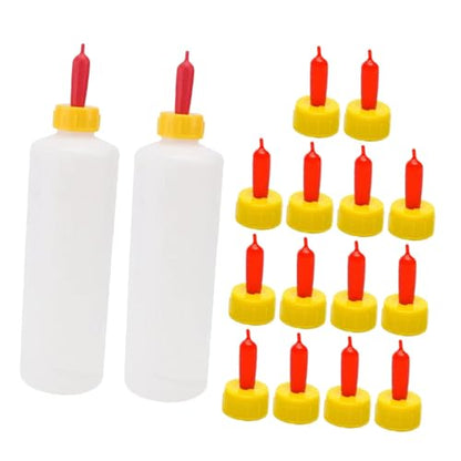 UPKOCH 1set Goat Nursing Bottles Pacifiers Lamb and Boys and Girls Feeding Kit for Small Livestock Bottles for Cattle Sheep and Goats Leak Design