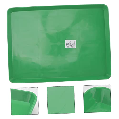 Yardwe Pet Toilet Chassis Replacement Tray for Animal Cage Heavy Duty Bedpan for Rabbit Chicken Small Pig Easy to Leakproof