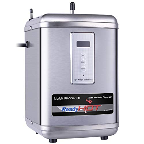 Ready Hot 40-RH-300-SSD Instant Hot Water Dispenser System, 2.5 Quarts, Digital Display Tank Only Stainless Steel - style: Digital
