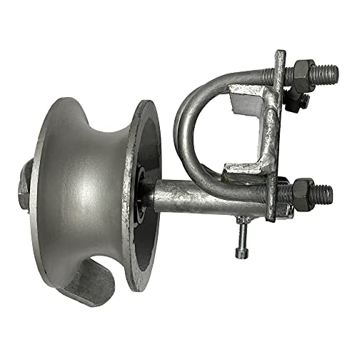 Single Rear Pipe Track Wheel for Chain Link Sliding Gates