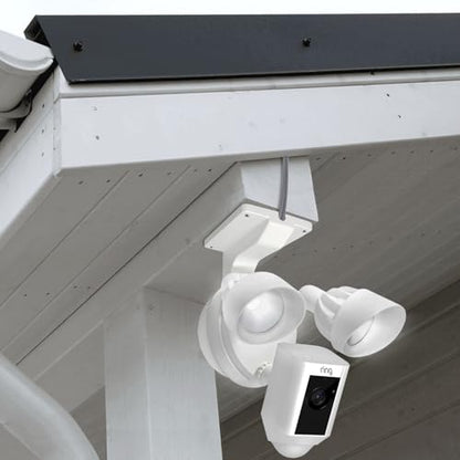 WiTi 4.7 inches Wall Mount Bracket for Dome Security Camera,Deep Base Junction Box Cable Management Mounting Case, CCTV IP Surveillance Cameras Holder Metal Solid Outdoor Indoor