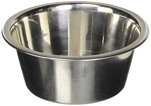 Loving Pets Standard Stainless Dish, Dog Bowl, 1-Quart - color: Stainless, size: 1 Quart