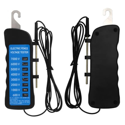 Electrical Fence Voltage Tester Electric Fence Fault Finder Voltmeter High Voltage 600-7000V Gardening Tools for Farm Supply Fencing