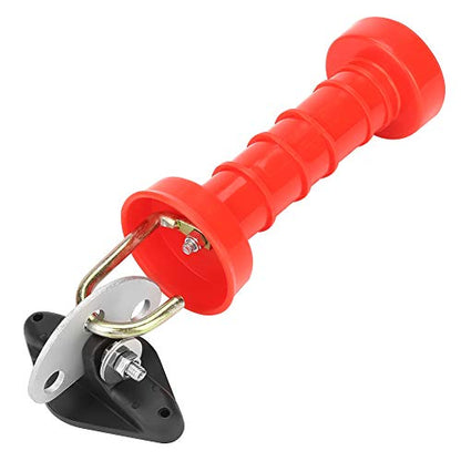KIMISS 10pcs Insulated Spring Gate Handles with 10 Pcs Insulators for Electric Fence 10pcs Insulated Spring, KIMISStq71gi2af0