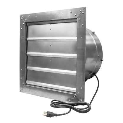 Maxx Air Exhaust Fan - Efficient and Durable Ventilation And Cooling Solution, Extraction Fan, No Cheap Materials (14" Exhaust Fan) - size: 14" Exhaust Fan