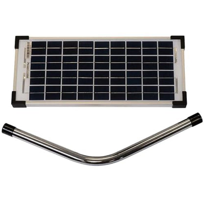 Ghost Controls Premium 10-Watt Monocrystalline Solar Panel for Automatic Gate Opener Systems (1. 10W Monocrystalline) - size: 1. 10W Monocrystalline