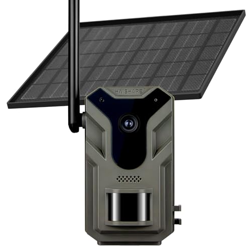 4G LTE Solar Trail Camera – No-Glow Night Vision, Live Feed & Two-Way Audio for Wildlife Monitoring