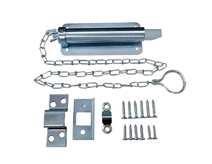 QCAA Chain Bolt, 6", Zinc Plated, 1 Pack, Made in Taiwan - color: Zinc Plated, size: 1 Pack