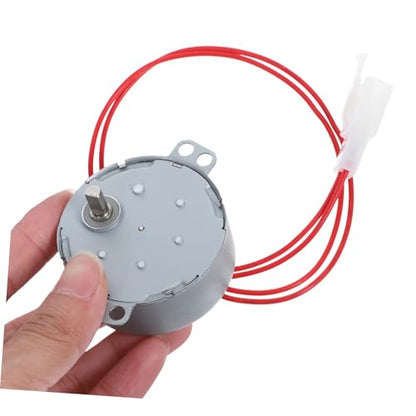 YARNOW 110v Incubator Motor for Automatic Egg Turning Energy-efficient Turner Motor for Chicken Duck Quail Eggs Compatible Mini Incubator Accessory with Precise Rotation and Stable Speed