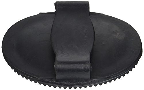 Intrepid International Large Rubber Horse Curry Comb - Black