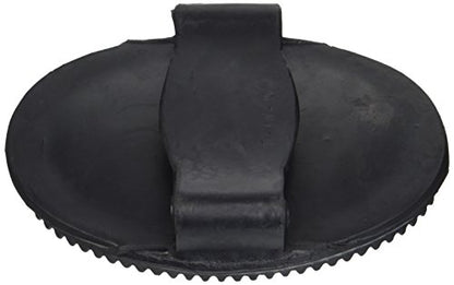 Intrepid International Large Rubber Horse Curry Comb - Black
