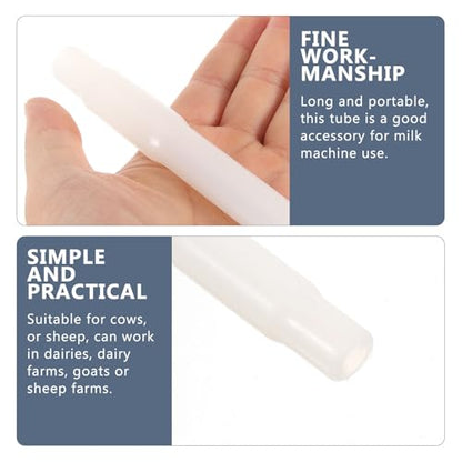 Portable Silicone Milking Tube Connector for Electric Milking Machines Food Grade Hose Accessory for Cows
