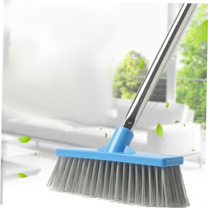 Long Handle Stiff Bristle Floor Scrub Brush Multi-Purpose Kitchen Garage Deck Brush