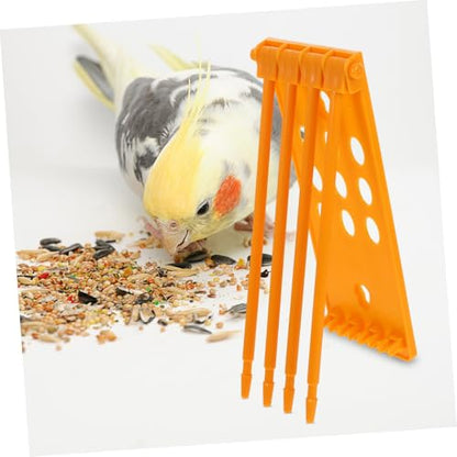 2pcs Pigeon Foot Holder Stand Sturdy Plastic Bird Leg Band Organizer for Poultry Secure Storage Rack for Chicken Leg Multi Options