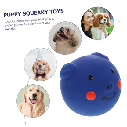 BESPORTBLE Cartoon Pig Chewing Toy for Dogs Squeaky Pet Toy for Puppies for Mental Safe Material for Teething and Playtime