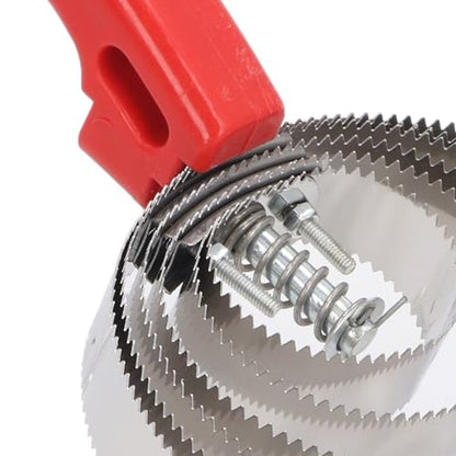 Curry Combs, Curry Comb Horse Brush, Double Sided Livestock Shedding Comb, 3pcs Sided Stainless Horse Curry Comb 4 Rings 5 Rings 6 Rings with Soft Touch Grip for Sheep, Cattle