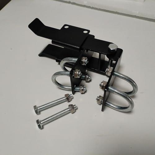 Chain Link Fence Strong Arm Double Gate Latch for 1-3/8"- Latches Two Gates Together Without The Need of a Drop Rod - Chain Link Farm Fence Gate Latches for Metal Gates