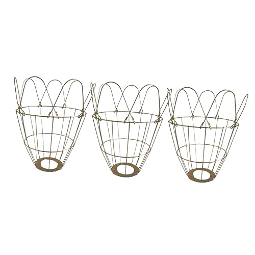 Kisangel 3Pcs Waterproof Heat-Resistant Bulb Covers for Livestock Reptiles Sturdy Light Bulb Cages Burn Protection for Chickens and Pigs
