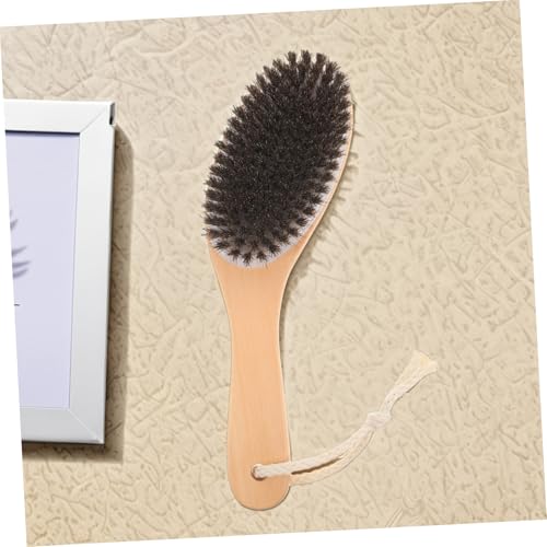 Durable Horse Grooming Brush with Ergonomic Design Soft Bristles for Gentle Grooming Portable Horse Fur Cleaner and Tail Comb for Daily Cattle and Horse Care