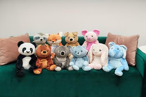 HUGIMALS Quinn The Koala 20 Inch 4.5 lb Heavy Cute Sensory Weighted Comfort Plush | Large Unscented Washable Self Care Calming Stuffed Animal for Kids, Teens and Adults - color: Quinn the Koala