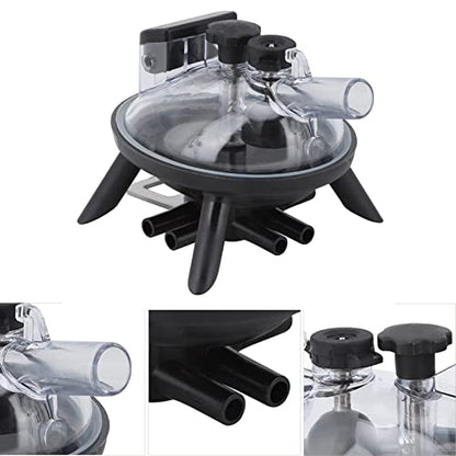 Yosoo 240cc Cow Milking Claw with Large Capacity, Food Grade Material for Cow Milking Machine 1 Claw Replacement Accessories for, Easy Operation Suitable for Machine
