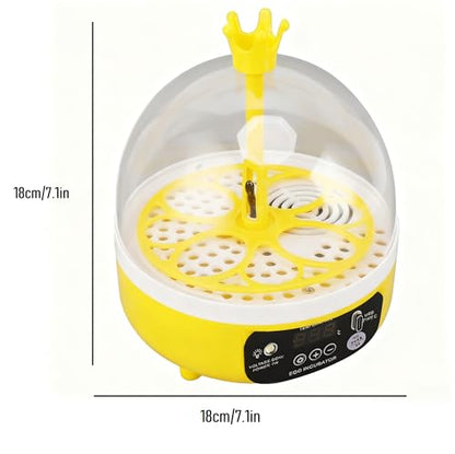 Tissting Egg Incubator with Manual Egg Turning & Humidity Control, Incubators for Hatching Eggs, Poultry Incubator for Chicken Duck Goose Quail Bird Eggs, for Kids (Manual)